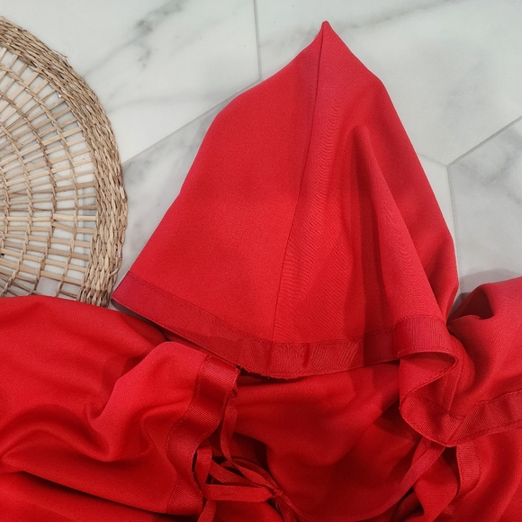 Girls- costume- custome madeLittle red riding hood cape- one size - Picture 3 of 7